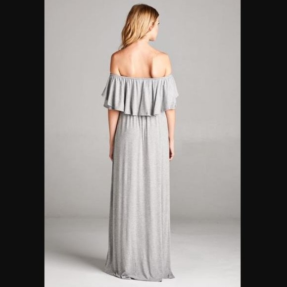 ❤SOLD OUT❤OFF SHOULDER MAXI - Picture 3 of 4